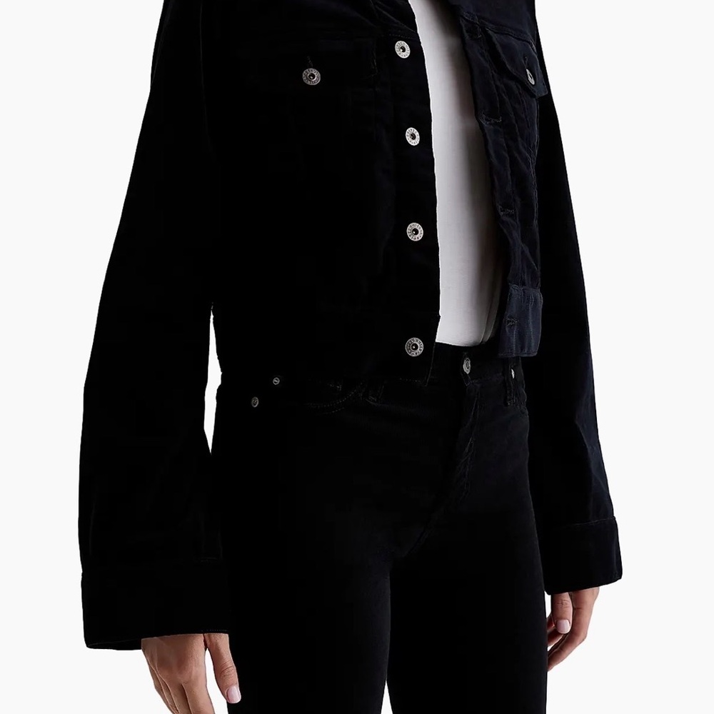 AG  CORDUROY Jacket IN BLACK